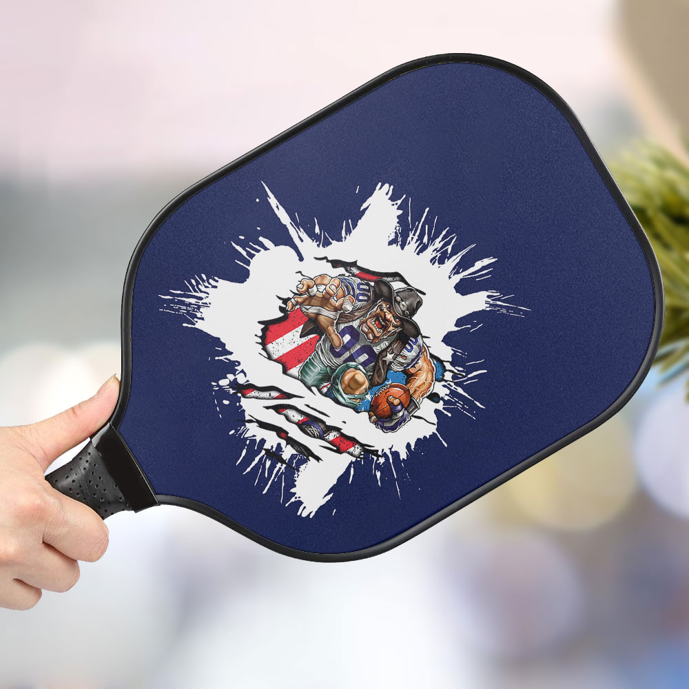 jwdazzle dallas cowboys personalized pickleball paddle gdf51