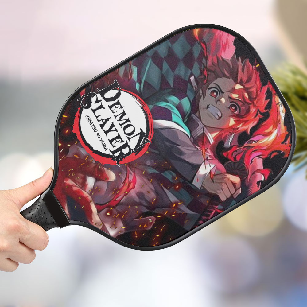 jwdazzle demon slayer personalized pickleball paddle 39nzm