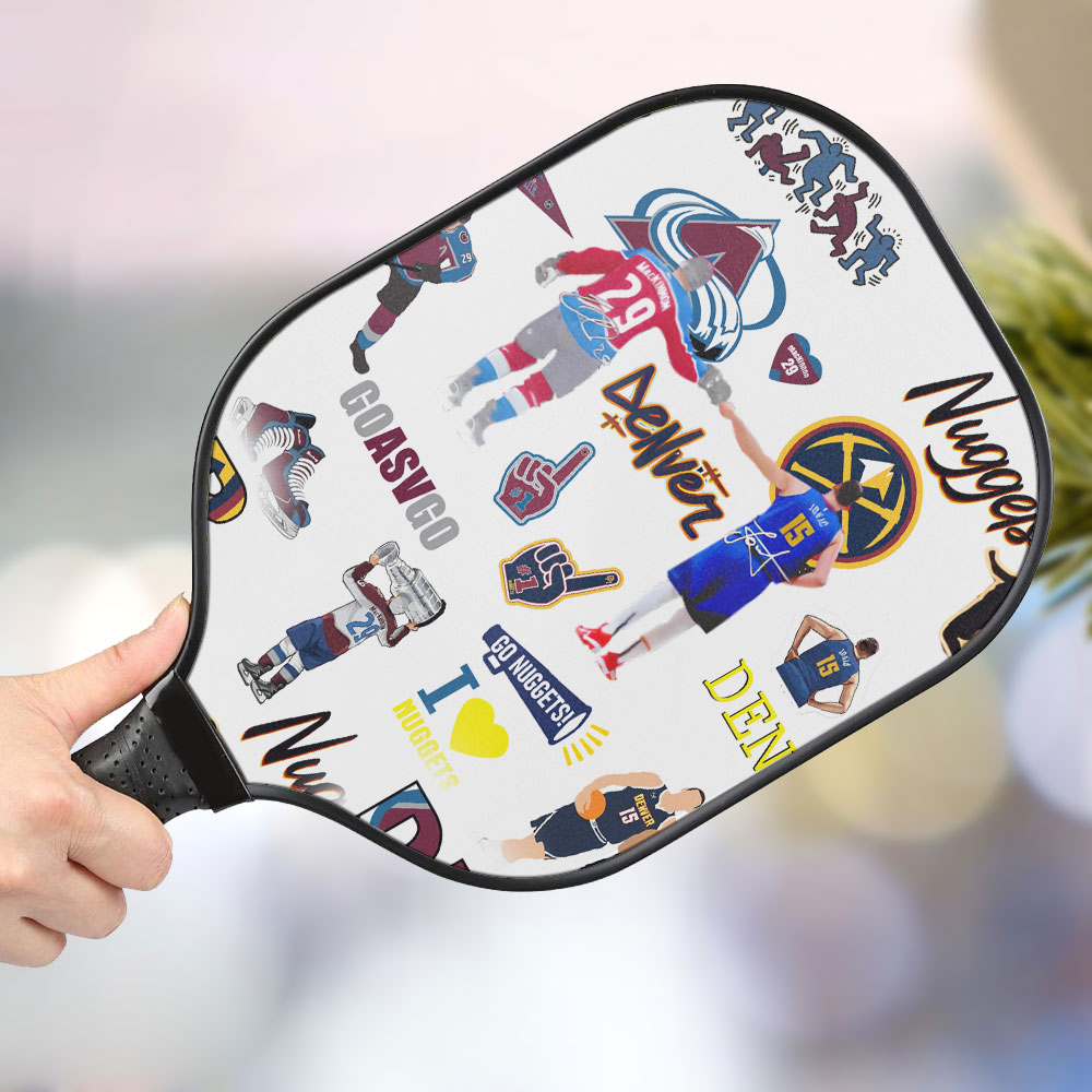 jwdazzle denver nuggets personalized pickleball paddle tgngs