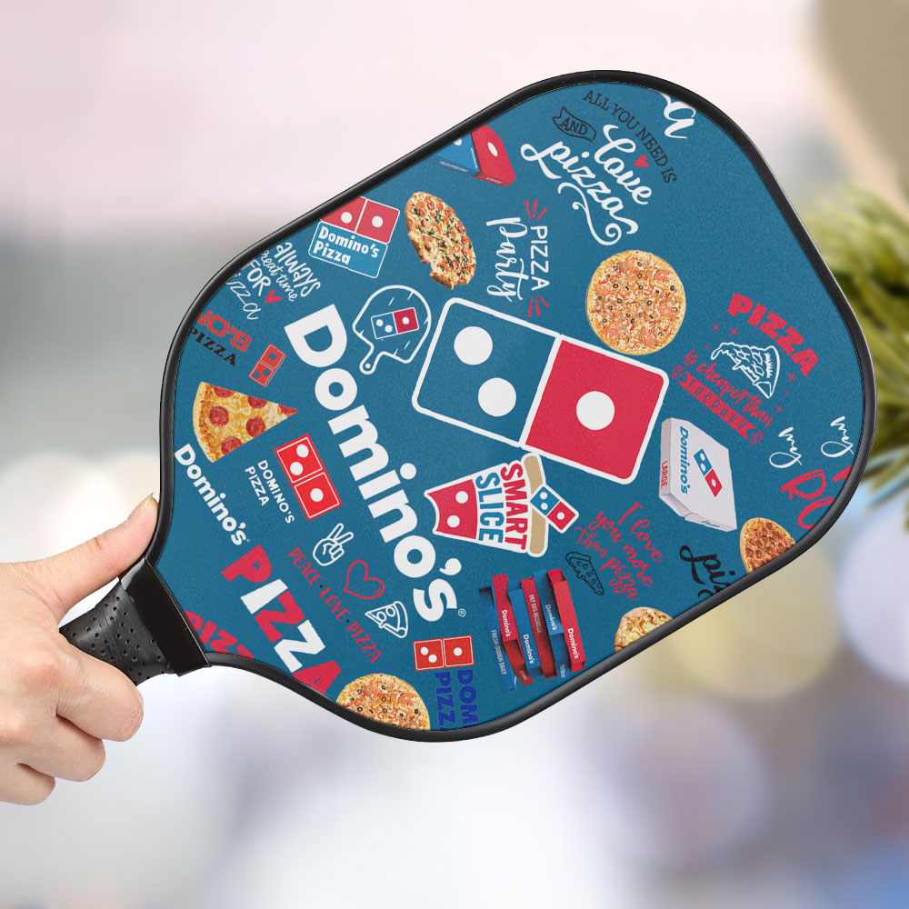 jwdazzle dominos pizza personalized pickleball paddle 4yrtp
