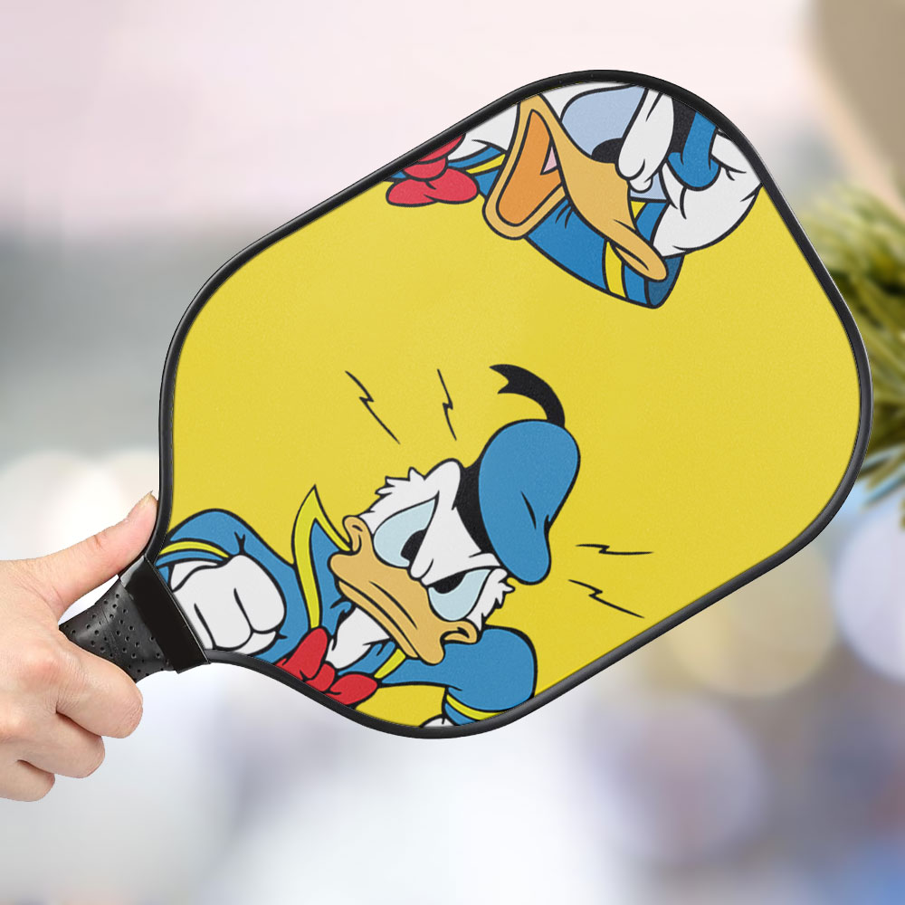 jwdazzle donald duck personalized pickleball paddle 0dpbz