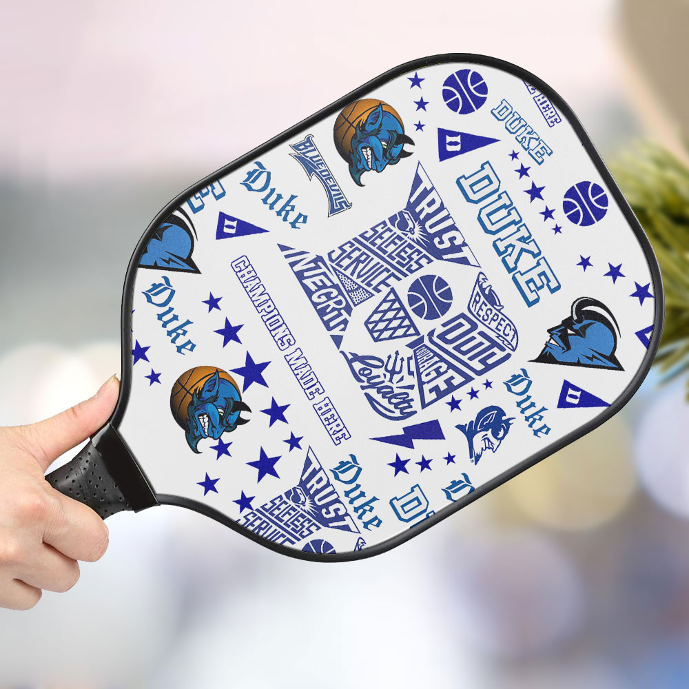 jwdazzle duke blue devils personalized pickleball paddle mbkjv