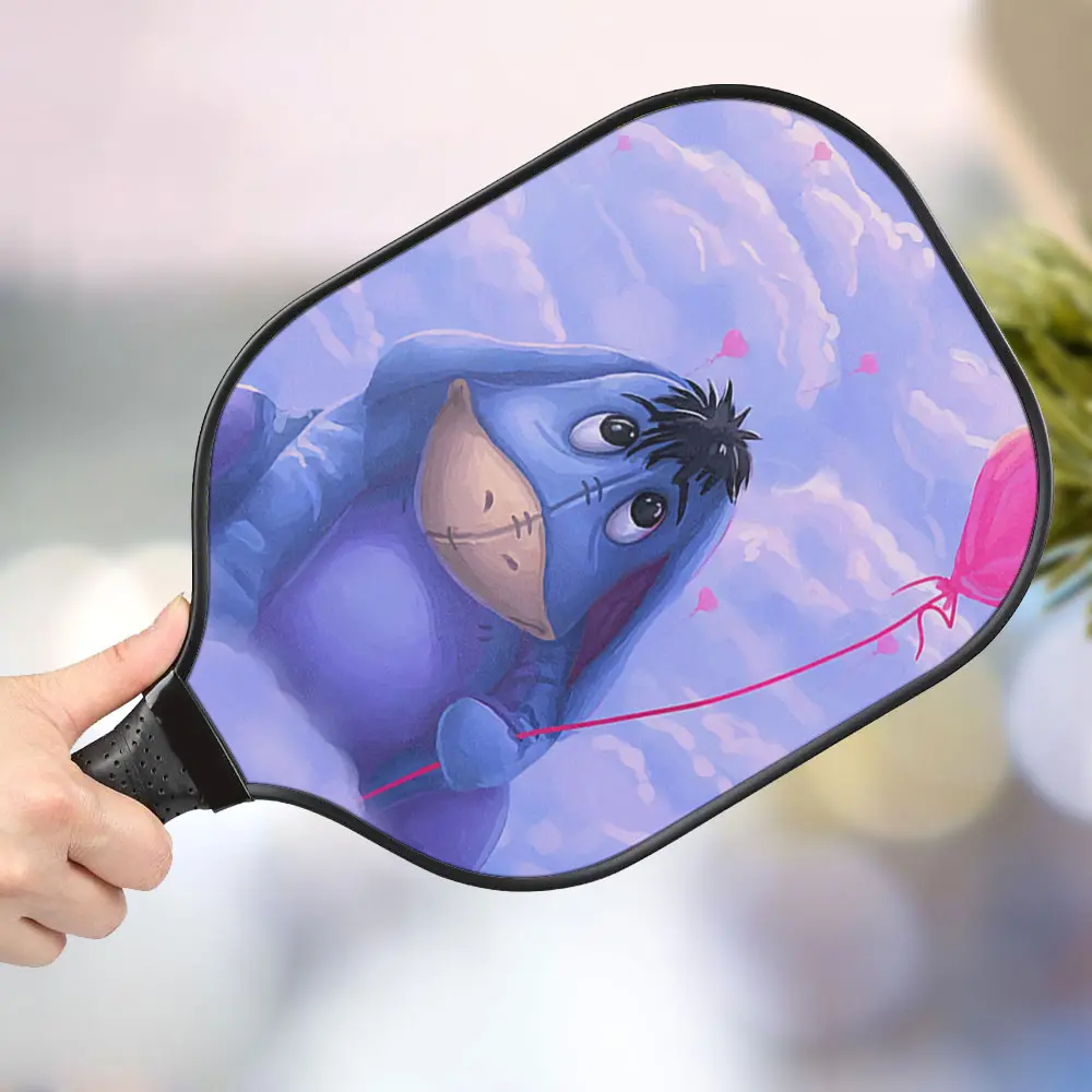 jwdazzle eeyore winne the pooh personalized pickleball paddle bvmbm