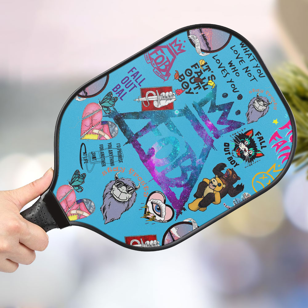 jwdazzle fall out boy personalized pickleball paddle 7rfi3