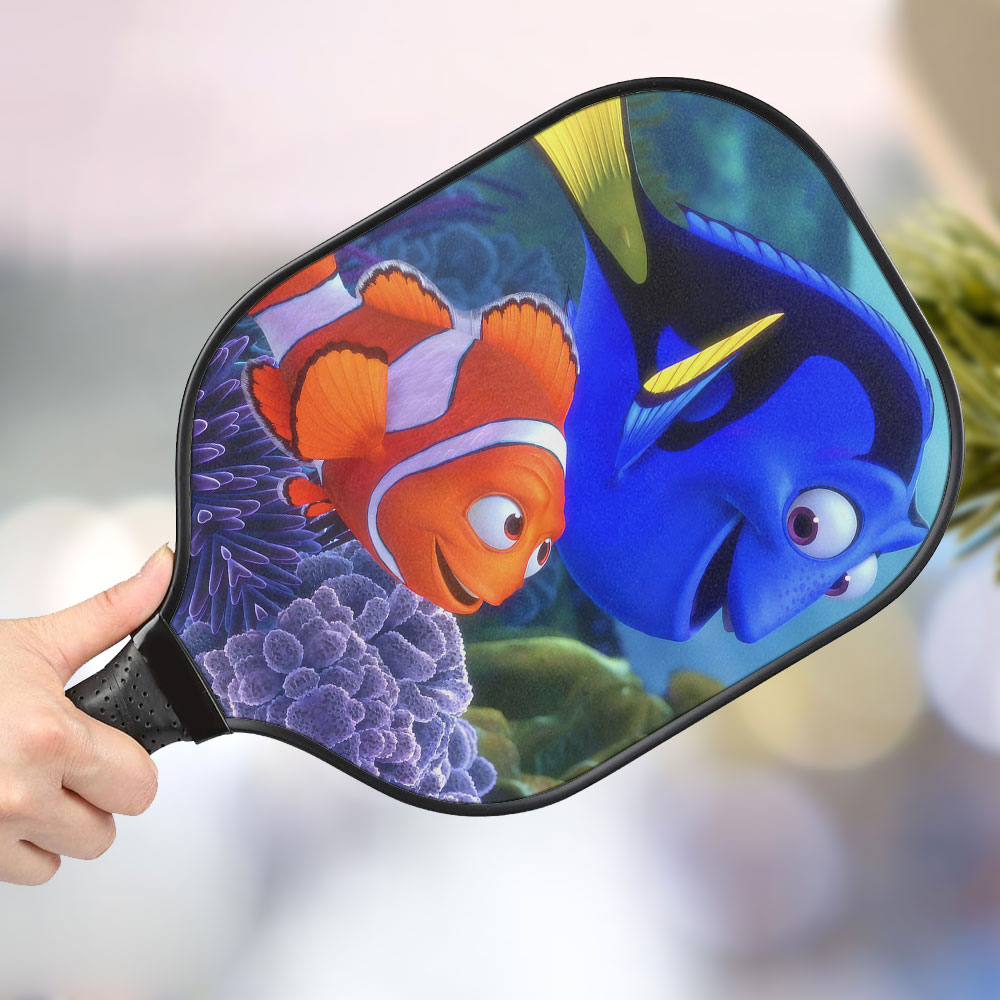 jwdazzle finding nemo personalized pickleball paddle l1akr