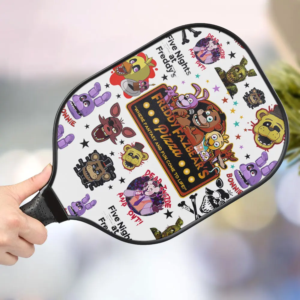 jwdazzle five nights at freddys personalized pickleball paddle mikec