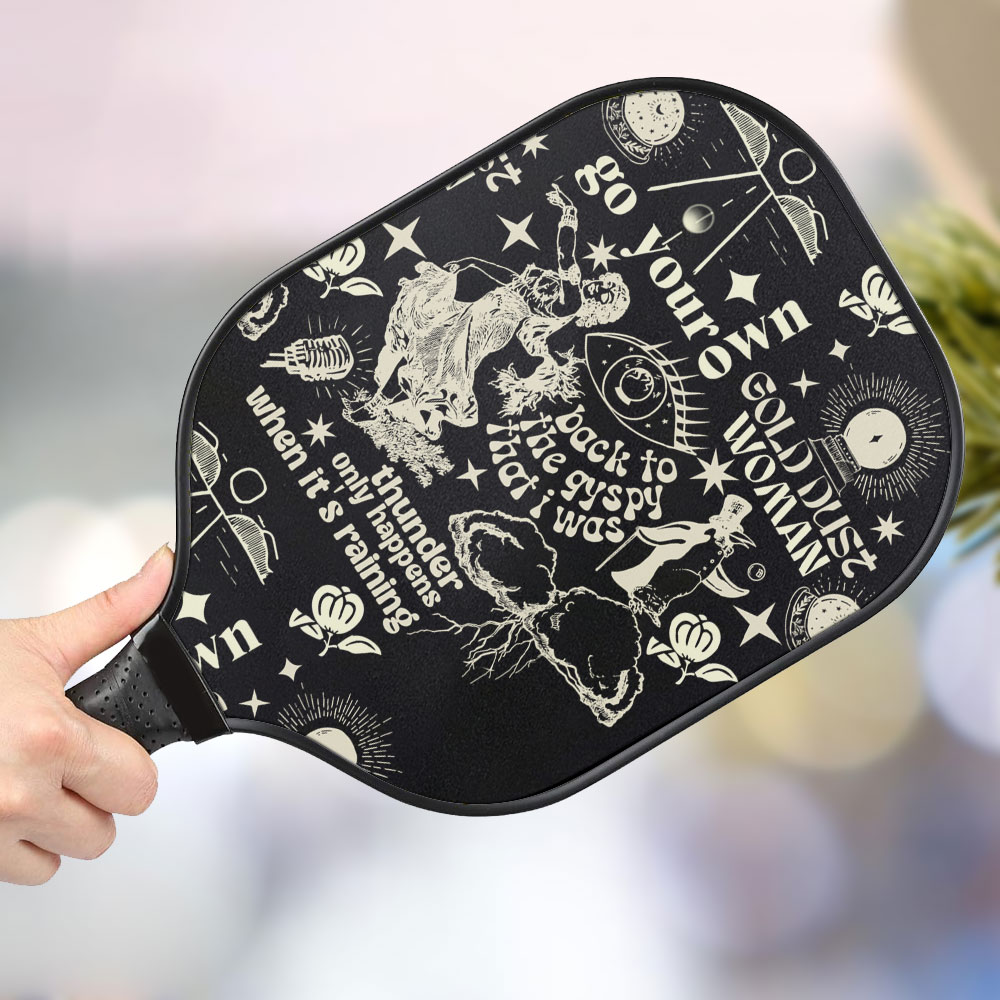 jwdazzle fleetwood mac personalized pickleball paddle khhay