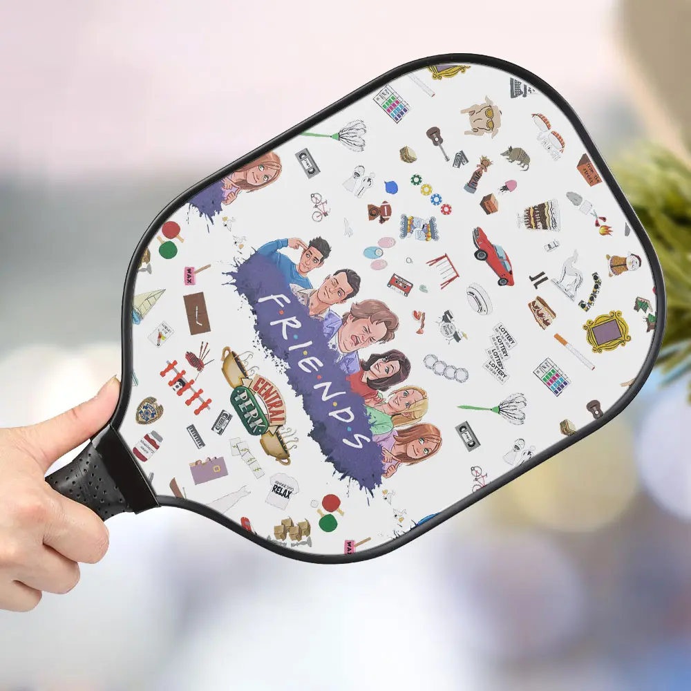 jwdazzle friends personalized pickleball paddle 9omed