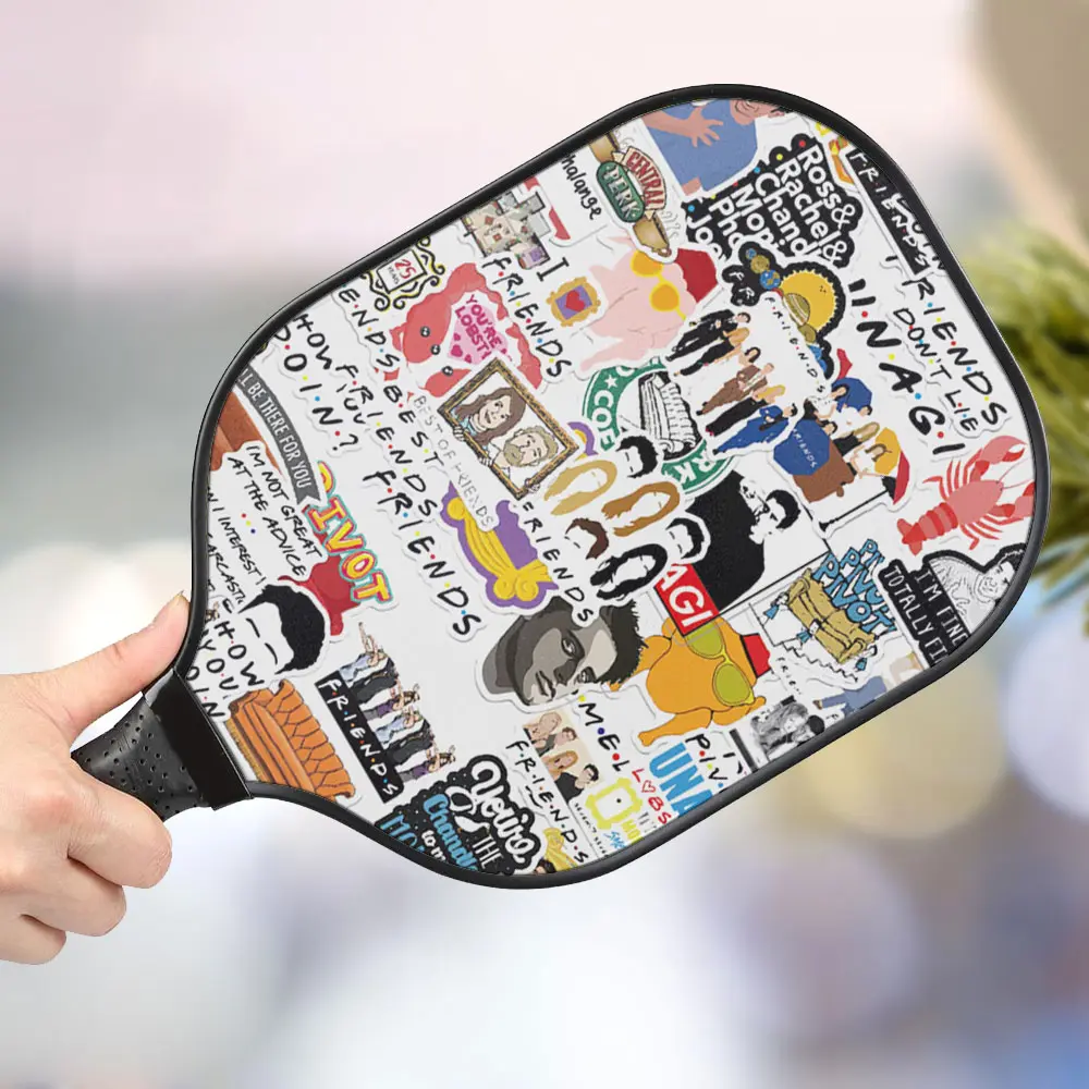 jwdazzle friends personalized pickleball paddle zl2wi