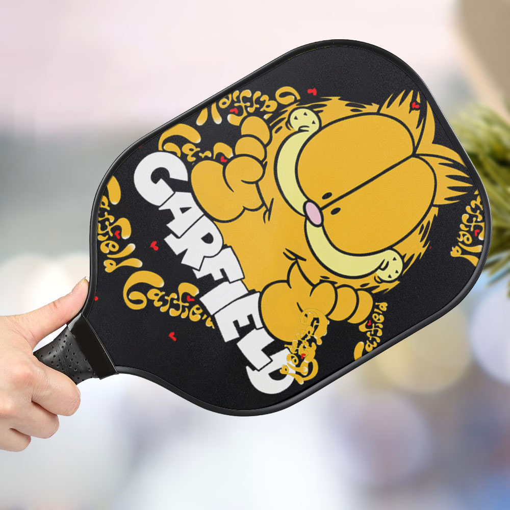 jwdazzle garfield personalized pickleball paddle spmyt
