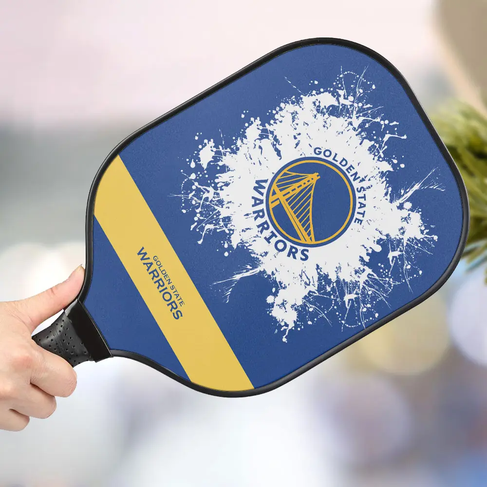 jwdazzle golden state warriors personalized pickleball paddle ff1en