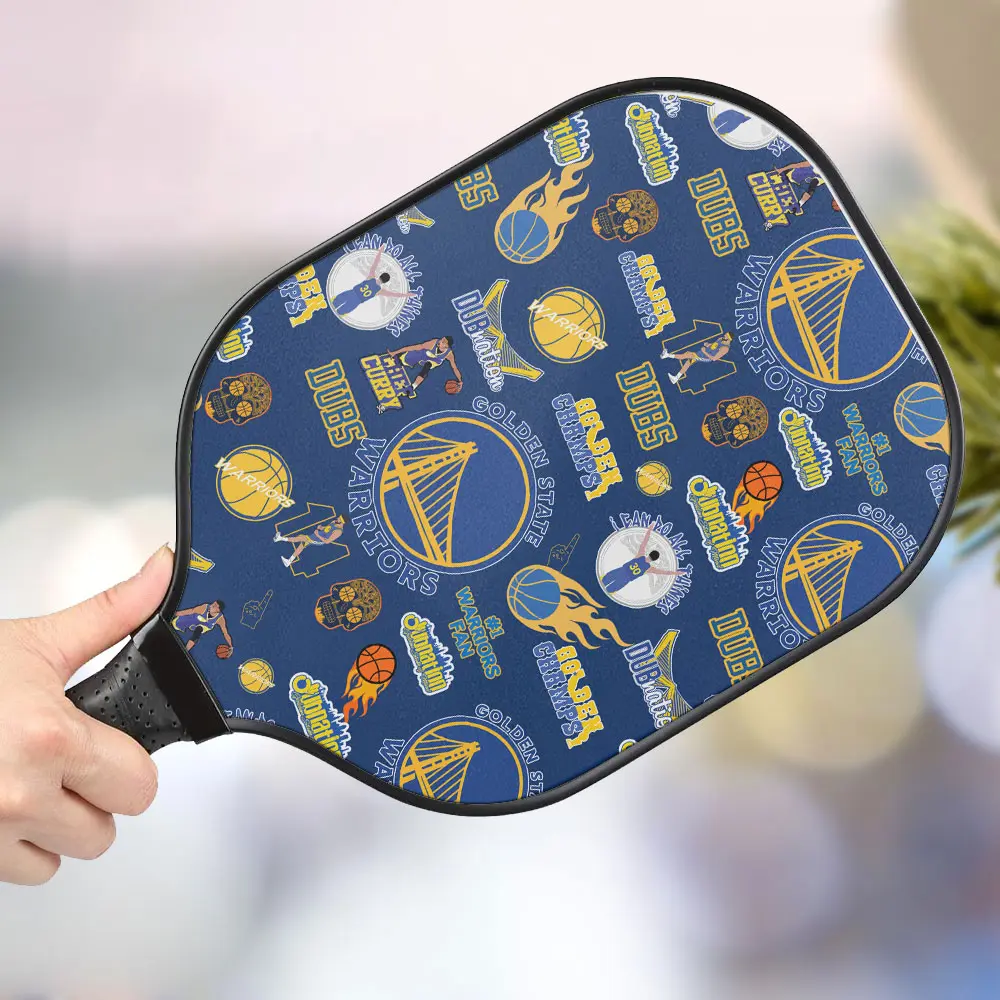 jwdazzle golden state warriors personalized pickleball paddle fqspq