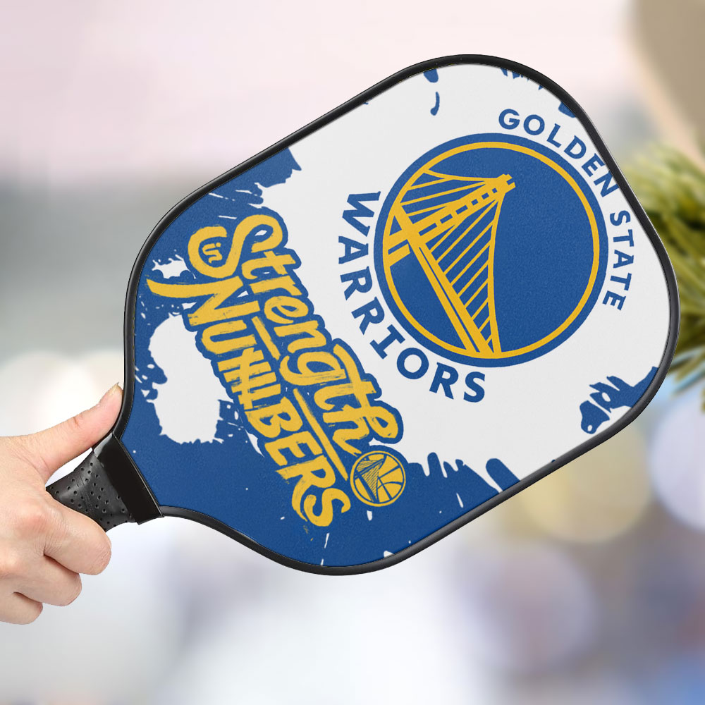 jwdazzle golden state warriors personalized pickleball paddle sv969