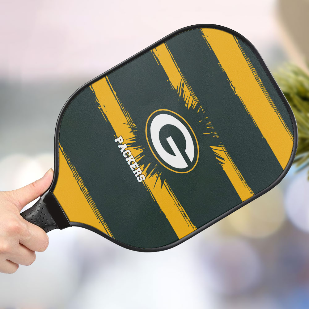 jwdazzle green bay packers personalized pickleball paddle vwta6