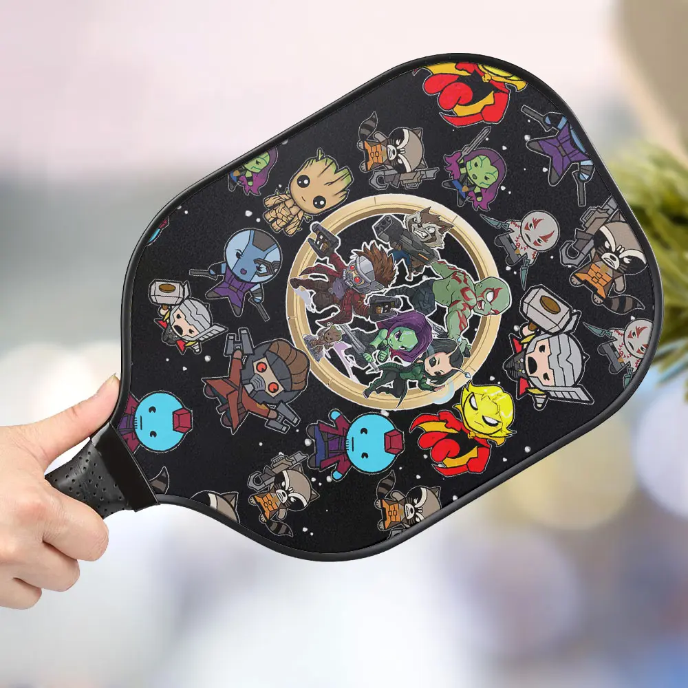 jwdazzle guardans of the galaxy personalized pickleball paddle uauuk