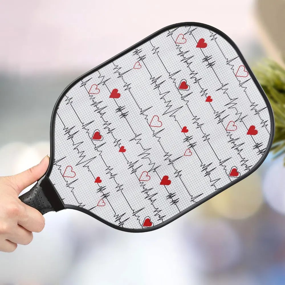 jwdazzle heartbeat personalized pickleball paddle nsj2u