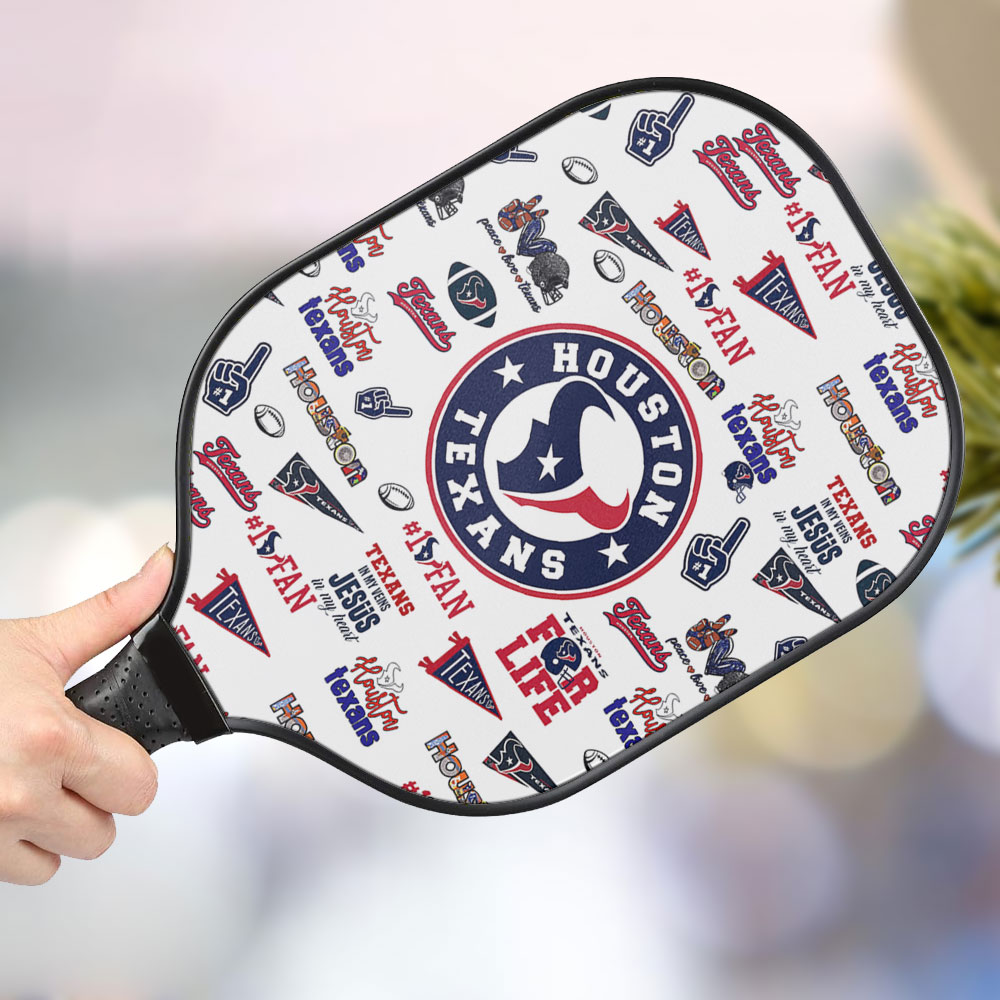 jwdazzle houston texans personalized pickleball paddle a6jzy