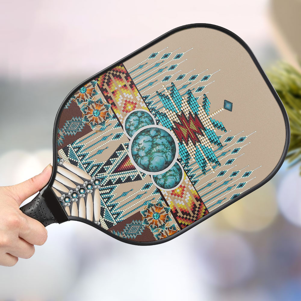 jwdazzle indian tribe personalized pickleball paddle aqivg