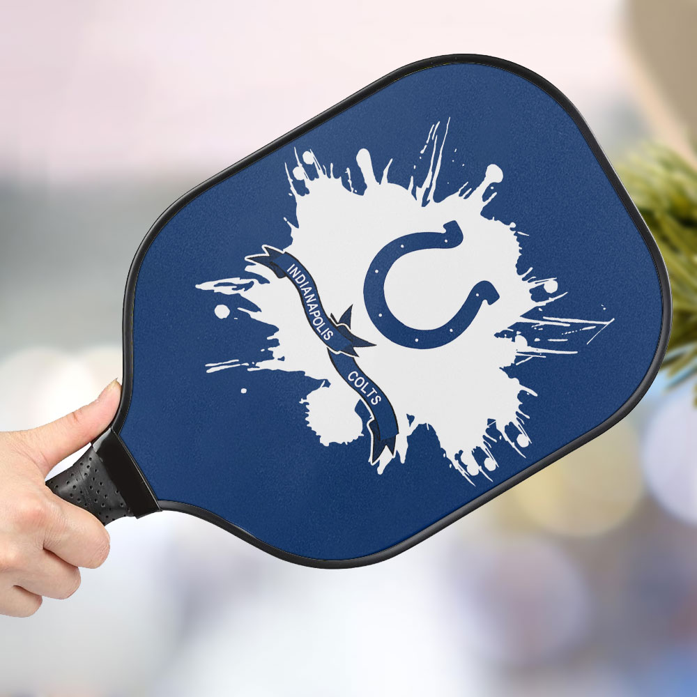 jwdazzle indianapolis colts personalized pickleball paddle 6x2zt