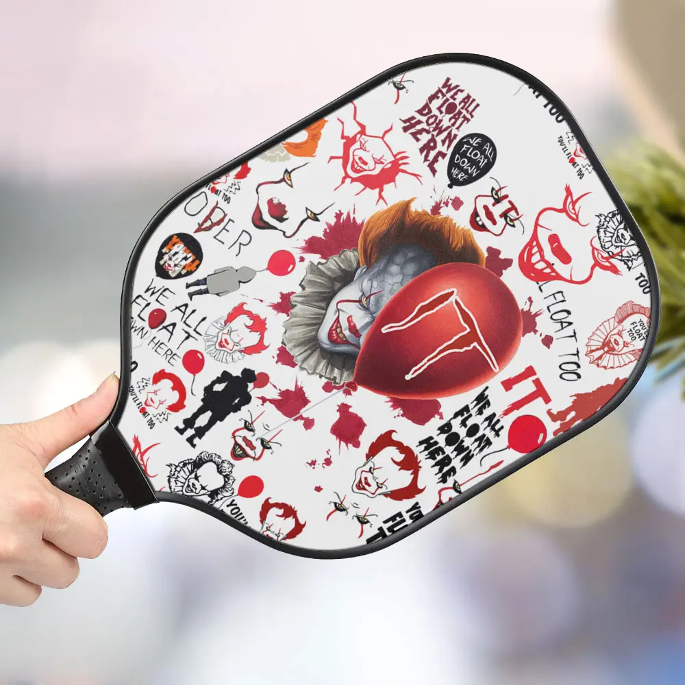 jwdazzle it horror movie personalized pickleball paddle qdffm