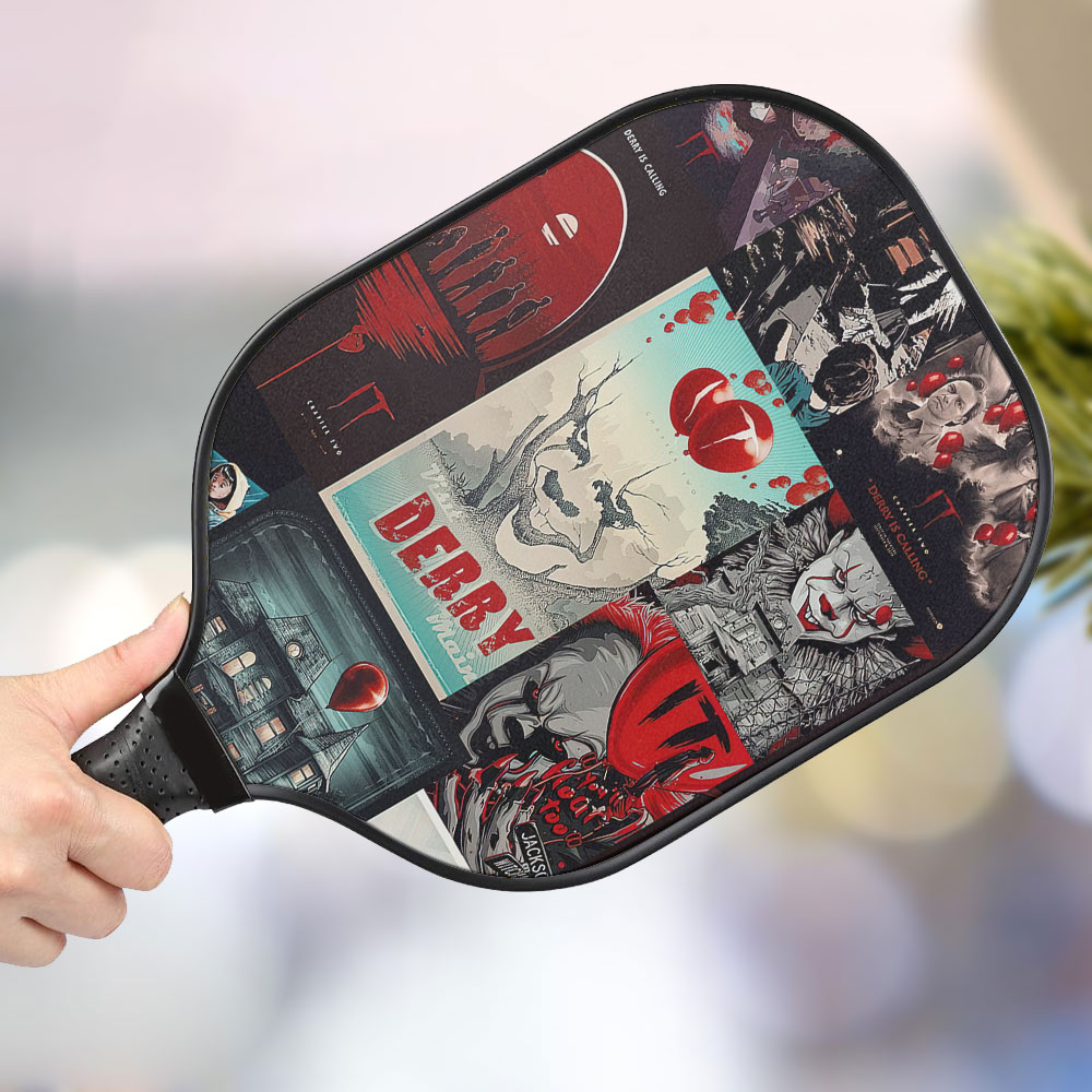 jwdazzle it pennywise personalized pickleball paddle ujb9o