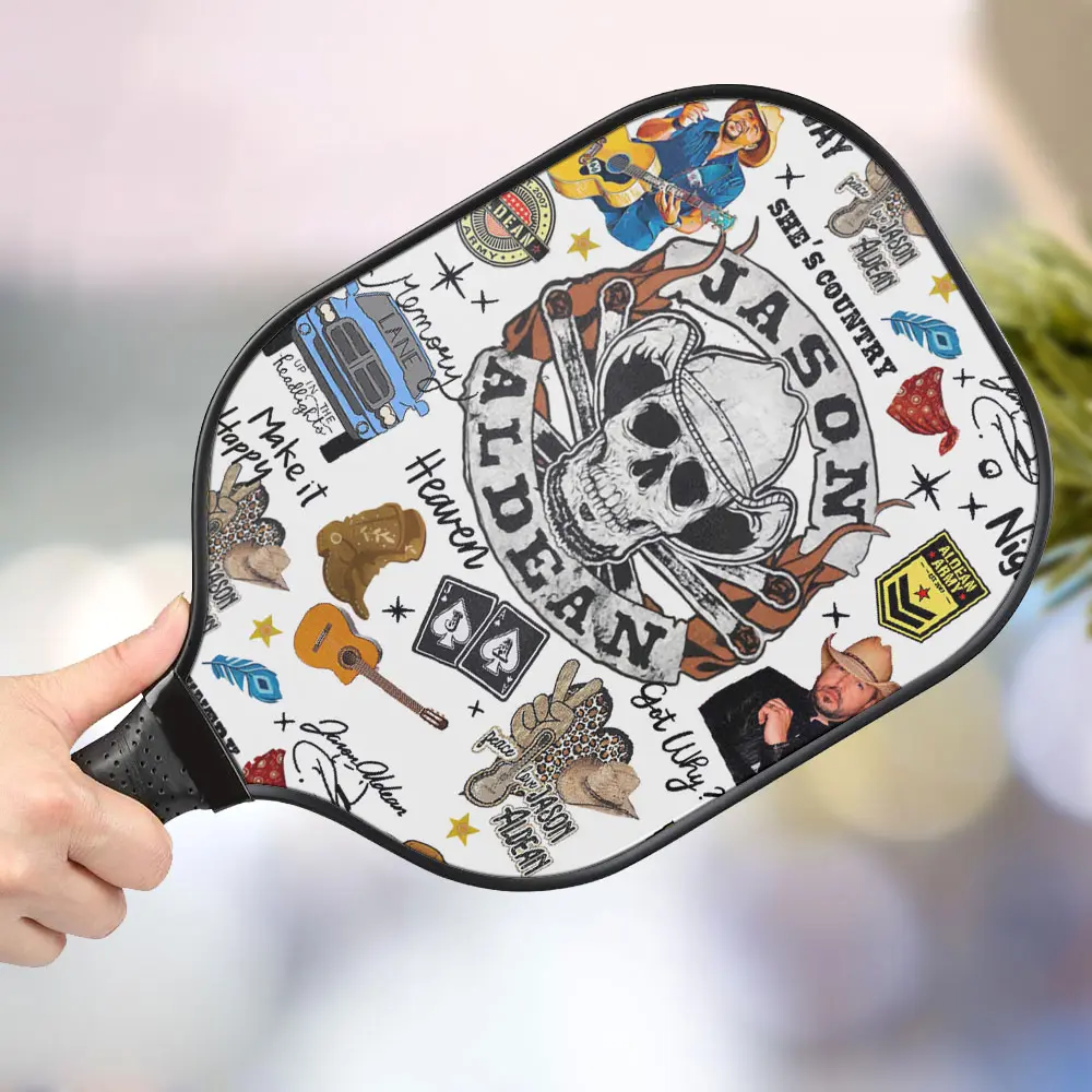 jwdazzle jason aldean personalized pickleball paddle srmec