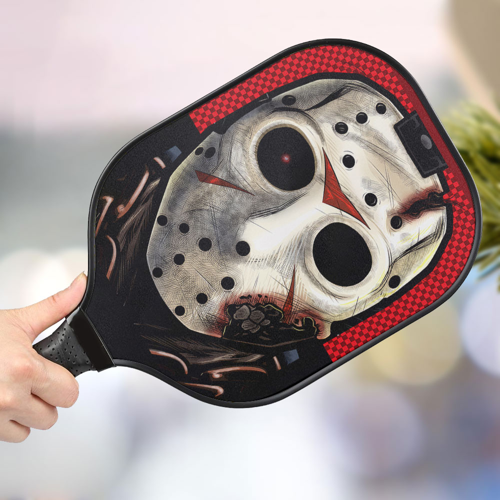 jwdazzle jason voorhees personalized pickleball paddle yfnle