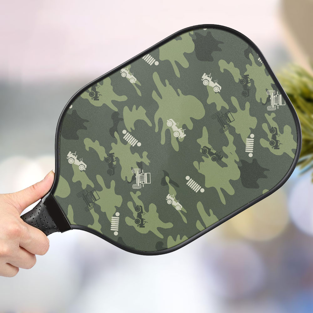jwdazzle jeep grill personalized pickleball paddle n1241