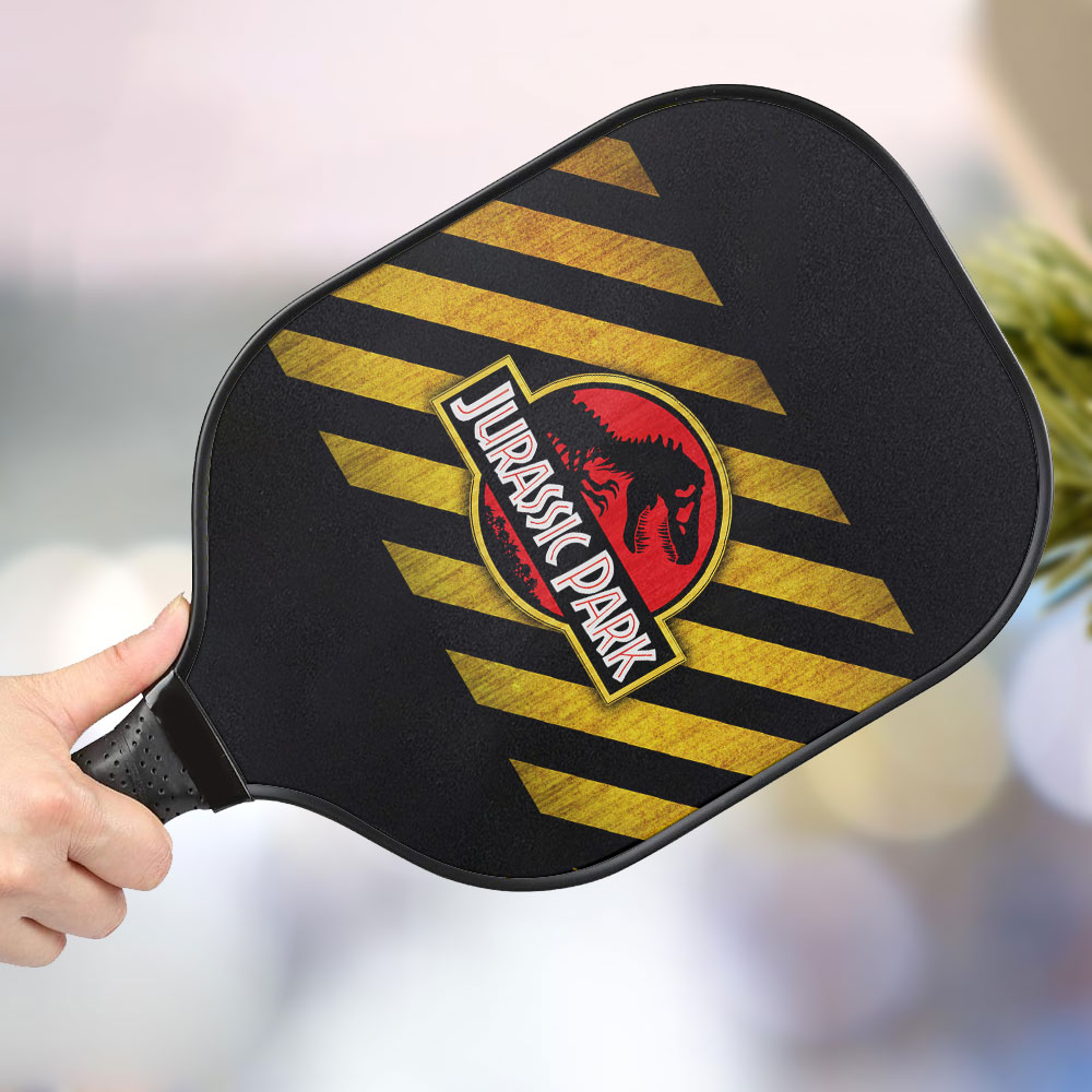 jwdazzle jurassic park personalized pickleball paddle te1qy