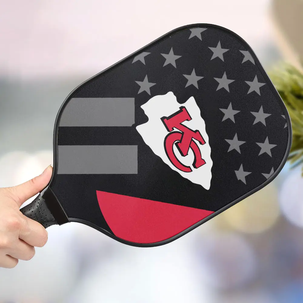 jwdazzle kansas city chiefs personalized pickleball paddle vgyvr