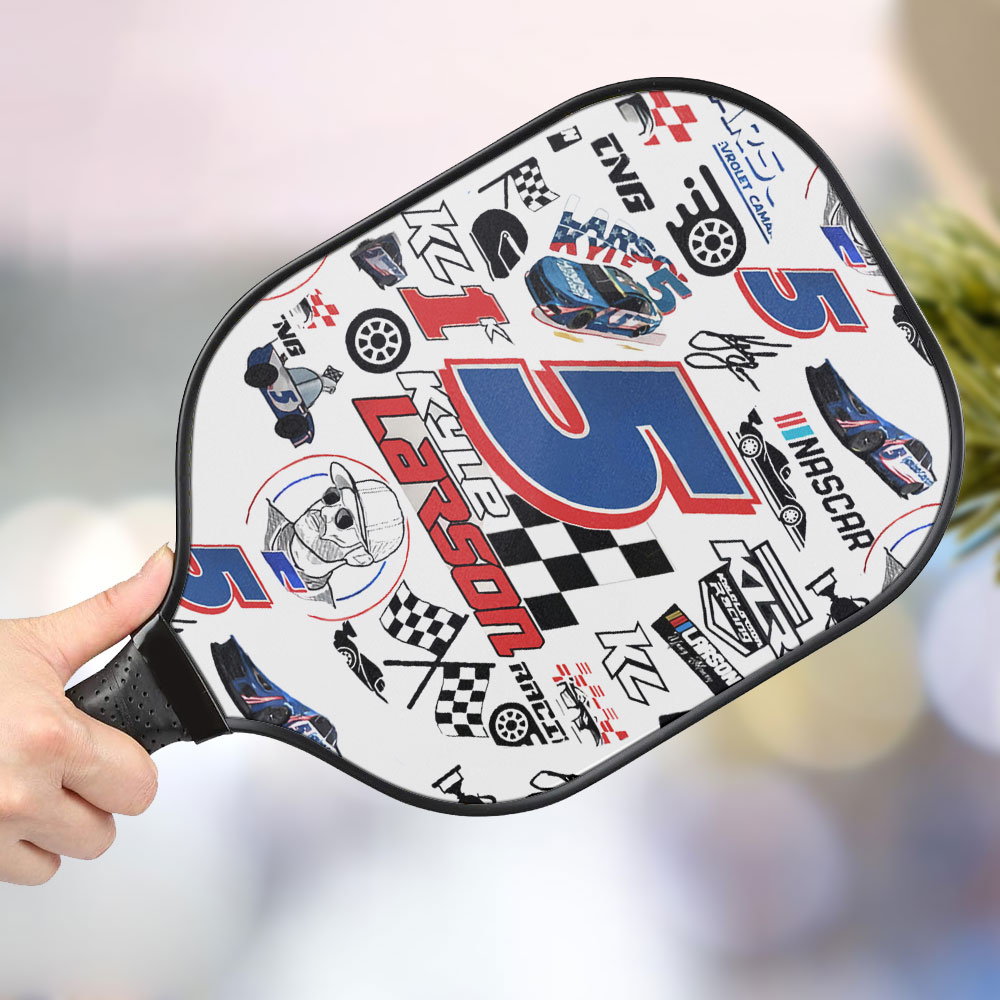 jwdazzle kyle larson personalized pickleball paddle jaxbw
