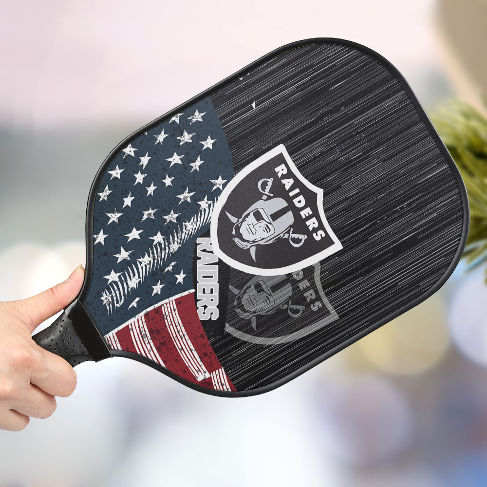 jwdazzle las vegas raiders personalized pickleball paddle eufht