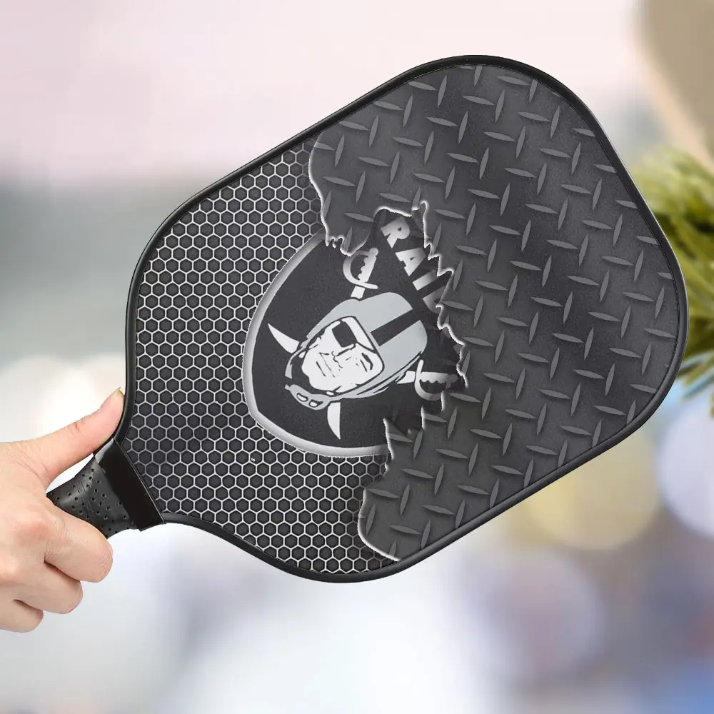 jwdazzle las vegas raiders personalized pickleball paddle tt73o
