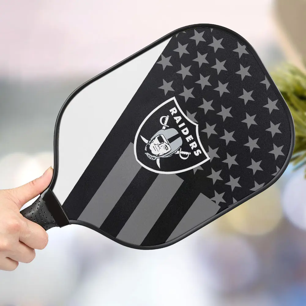 jwdazzle las vegas raiders personalized pickleball paddle tvpld
