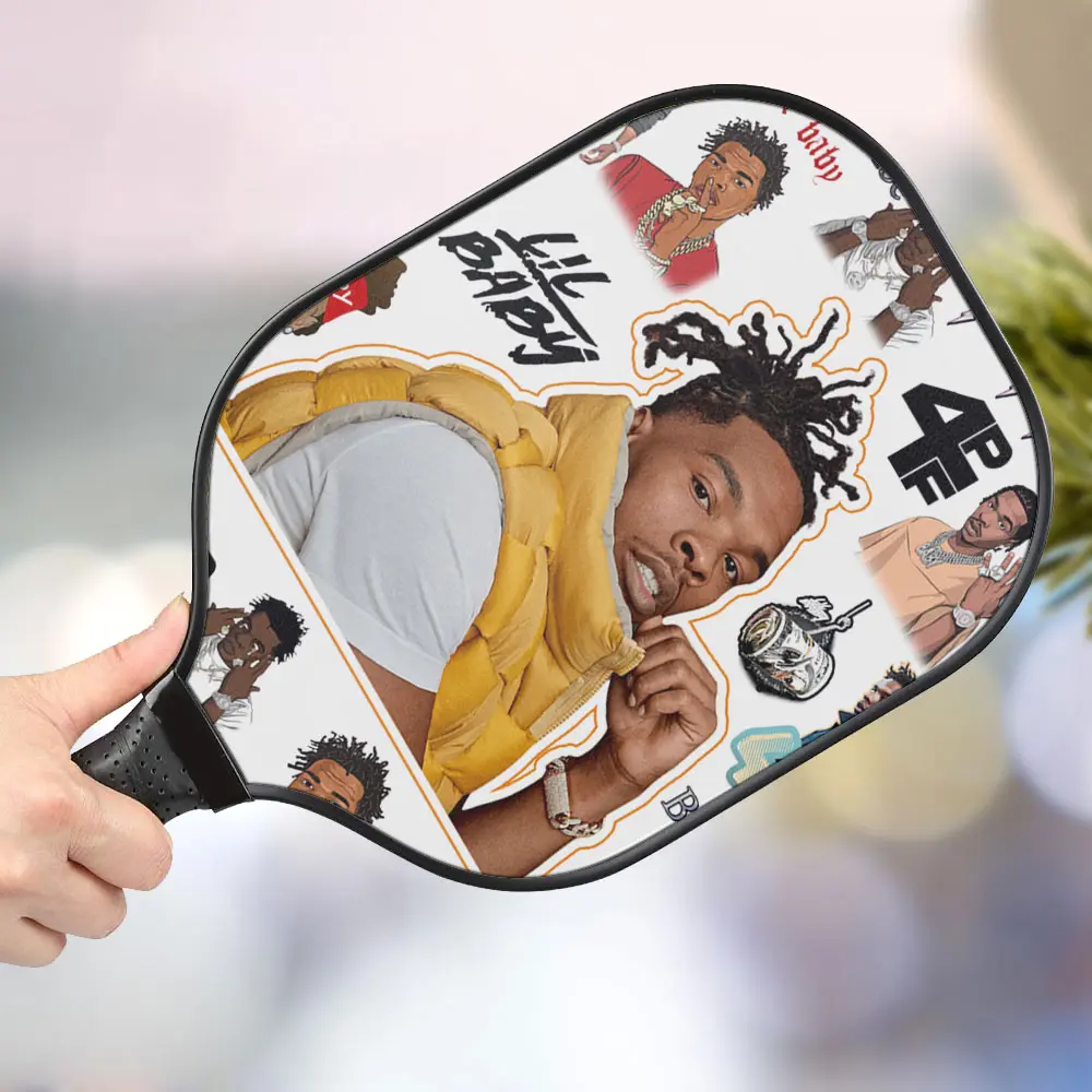 jwdazzle lil baby personalized pickleball paddle web9n