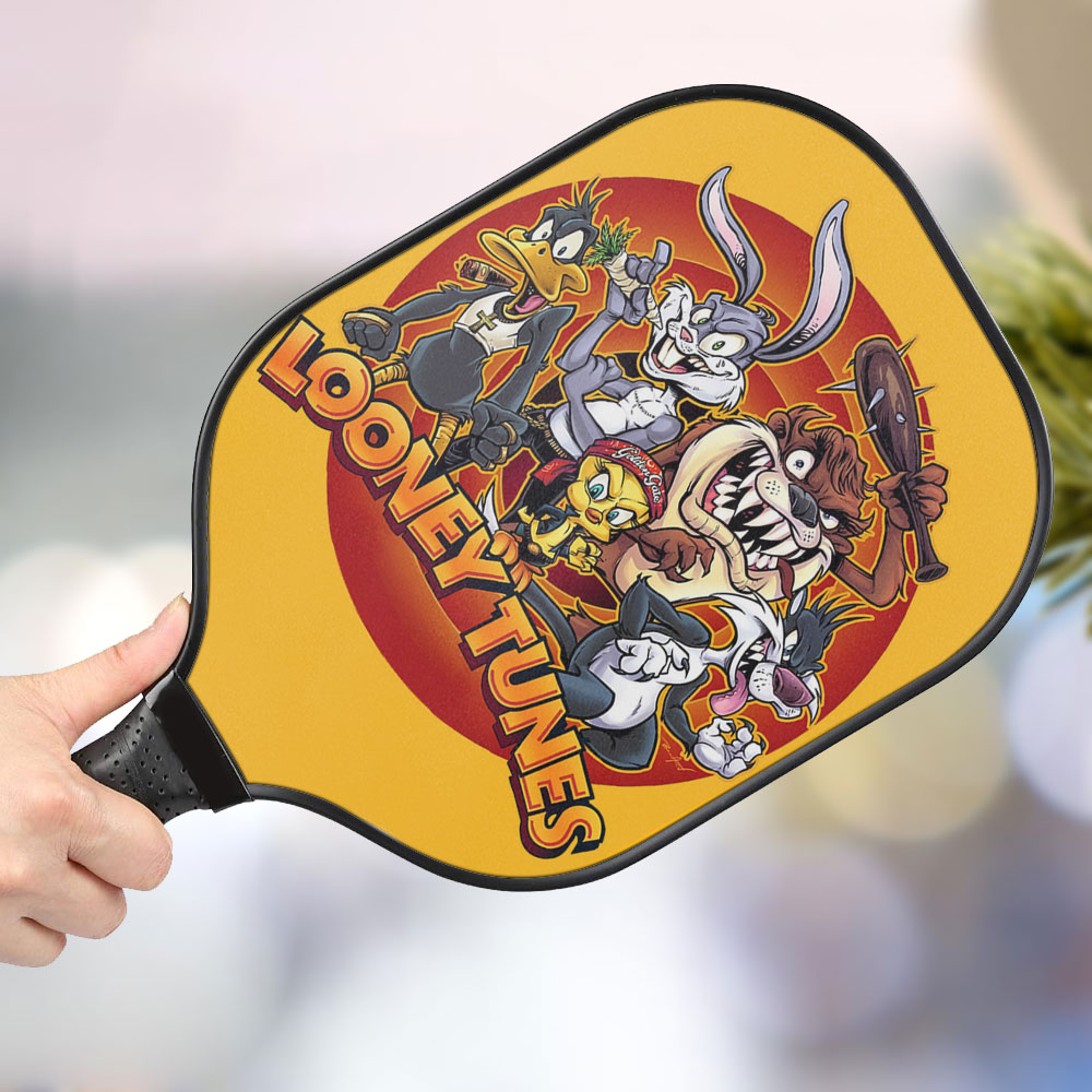jwdazzle looney tunes personalized pickleball paddle hbcoz