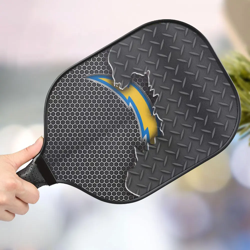 jwdazzle los angeles chargers personalized pickleball paddle mp2q8