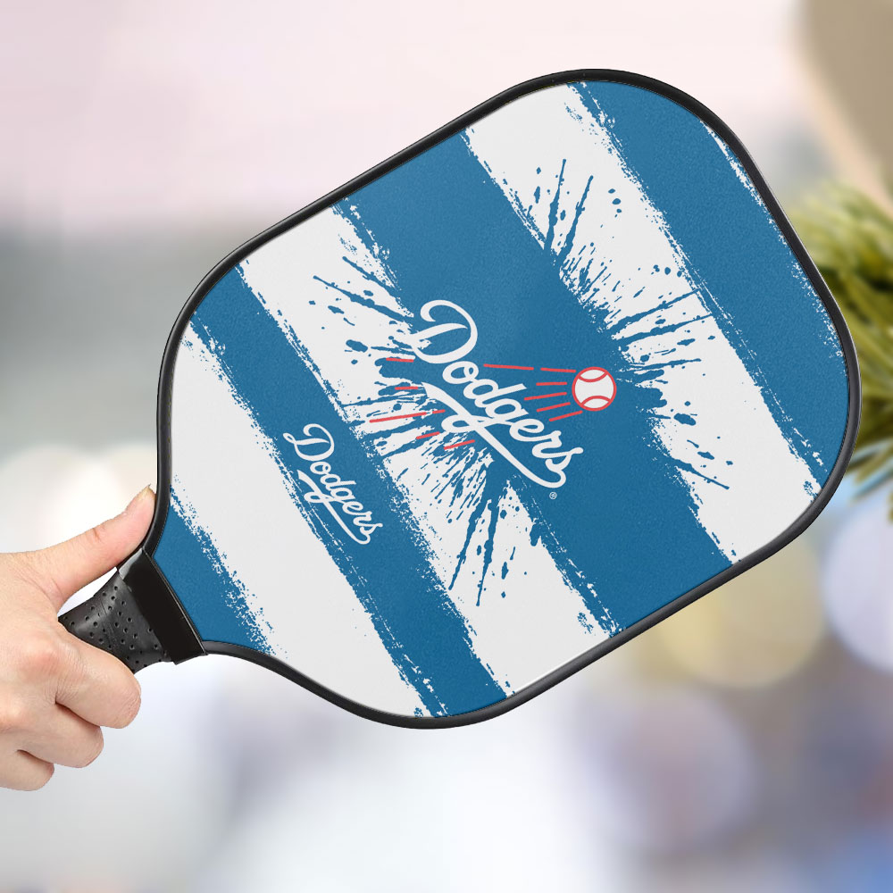 jwdazzle los angeles dodgers personalized pickleball paddle hdfga