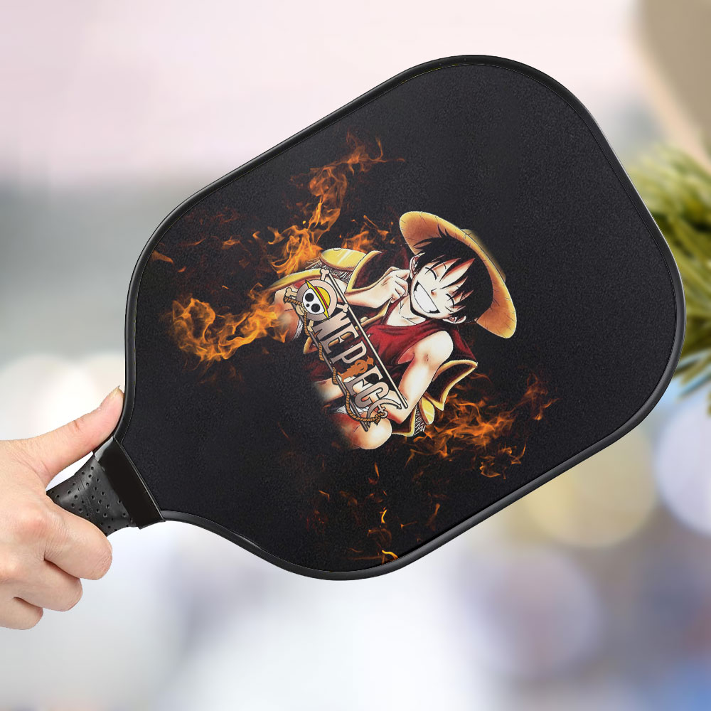 jwdazzle luffy one piece personalized pickleball paddle ajhln