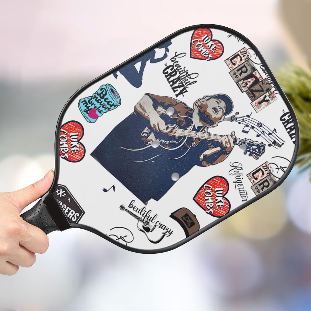 jwdazzle luke combs personalized pickleball paddle cqvpg