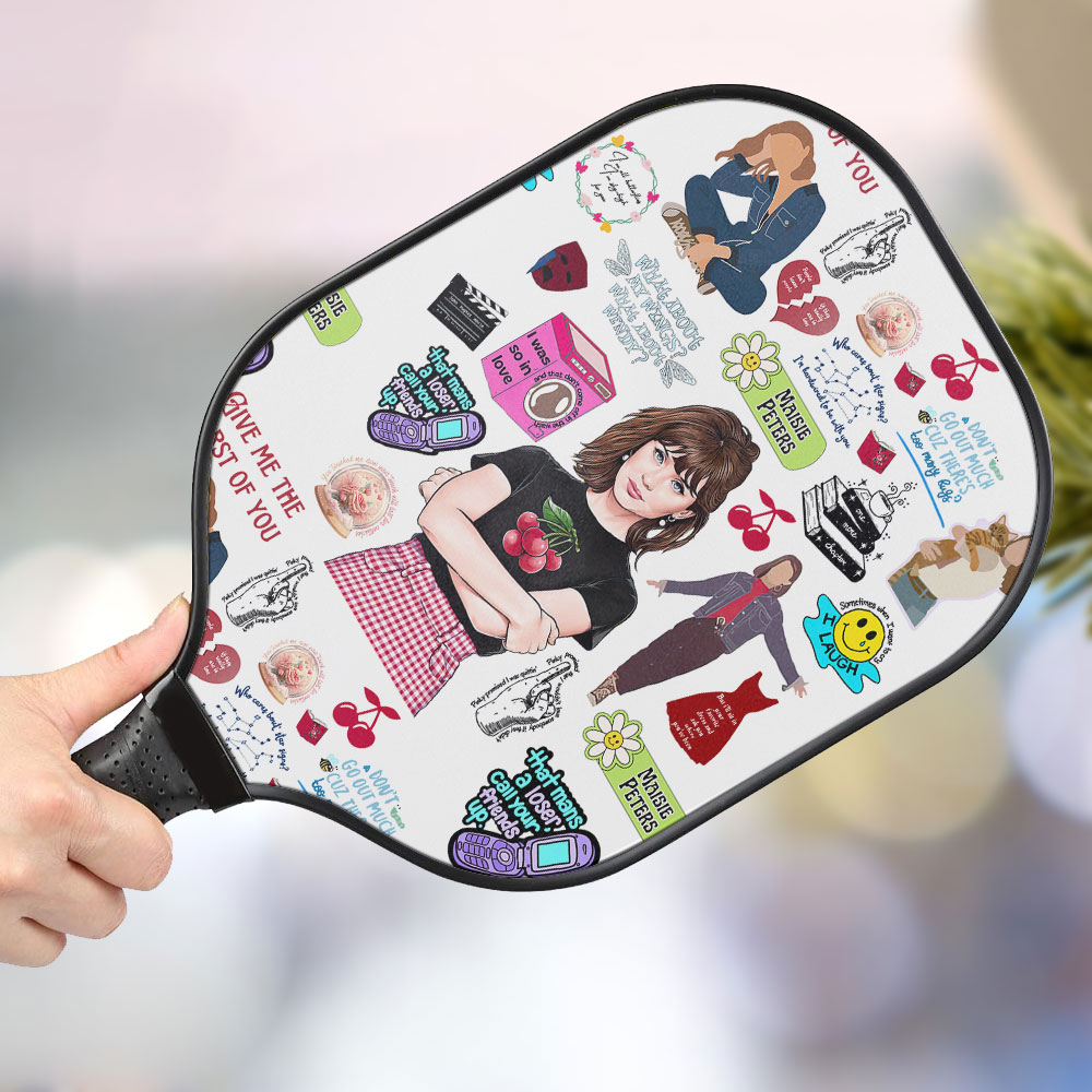 jwdazzle maisie peters personalized pickleball paddle xacsx