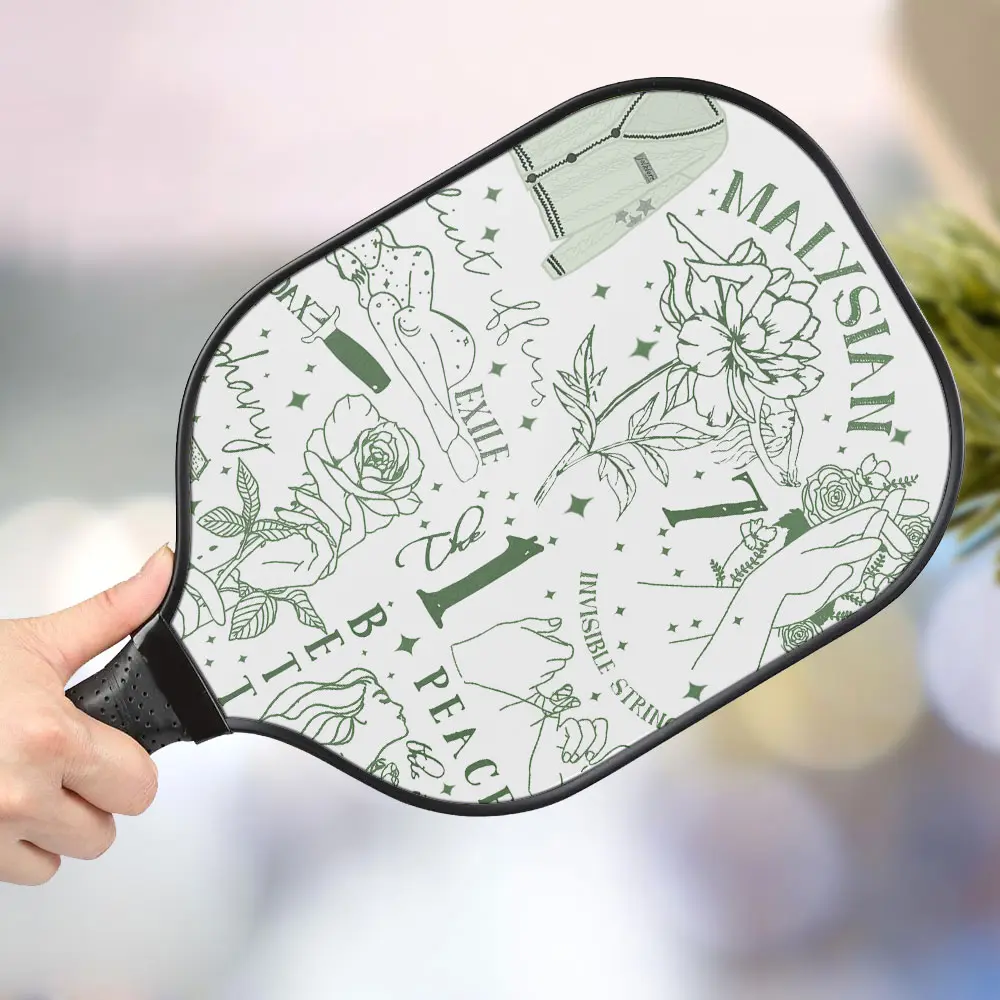 jwdazzle malysian stickers personalized pickleball paddle spdmf
