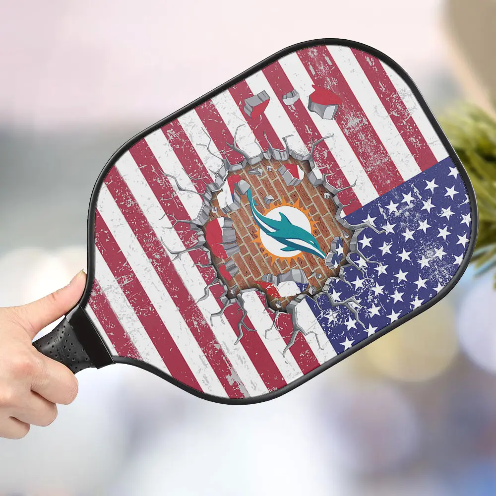 jwdazzle miami dolphins personalized pickleball paddle ugtbl