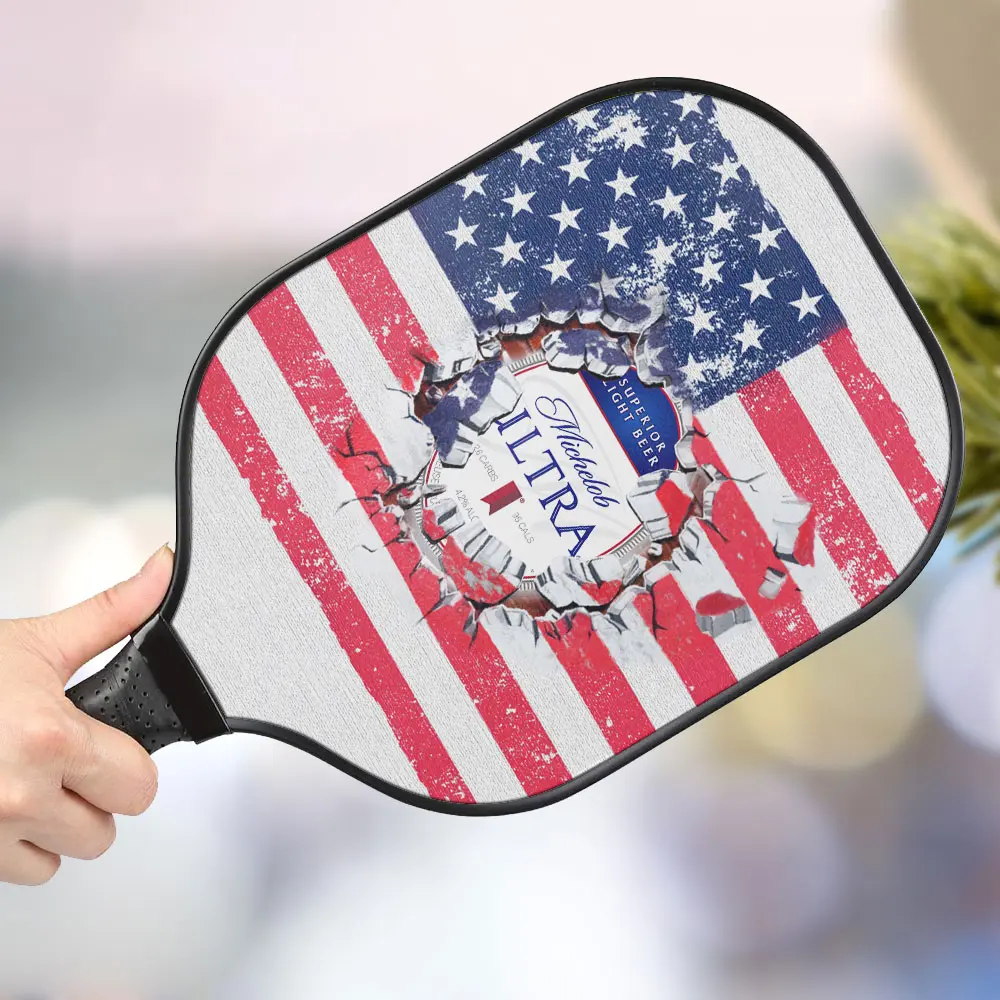 jwdazzle michelob ultra personalized pickleball paddle 16nw2