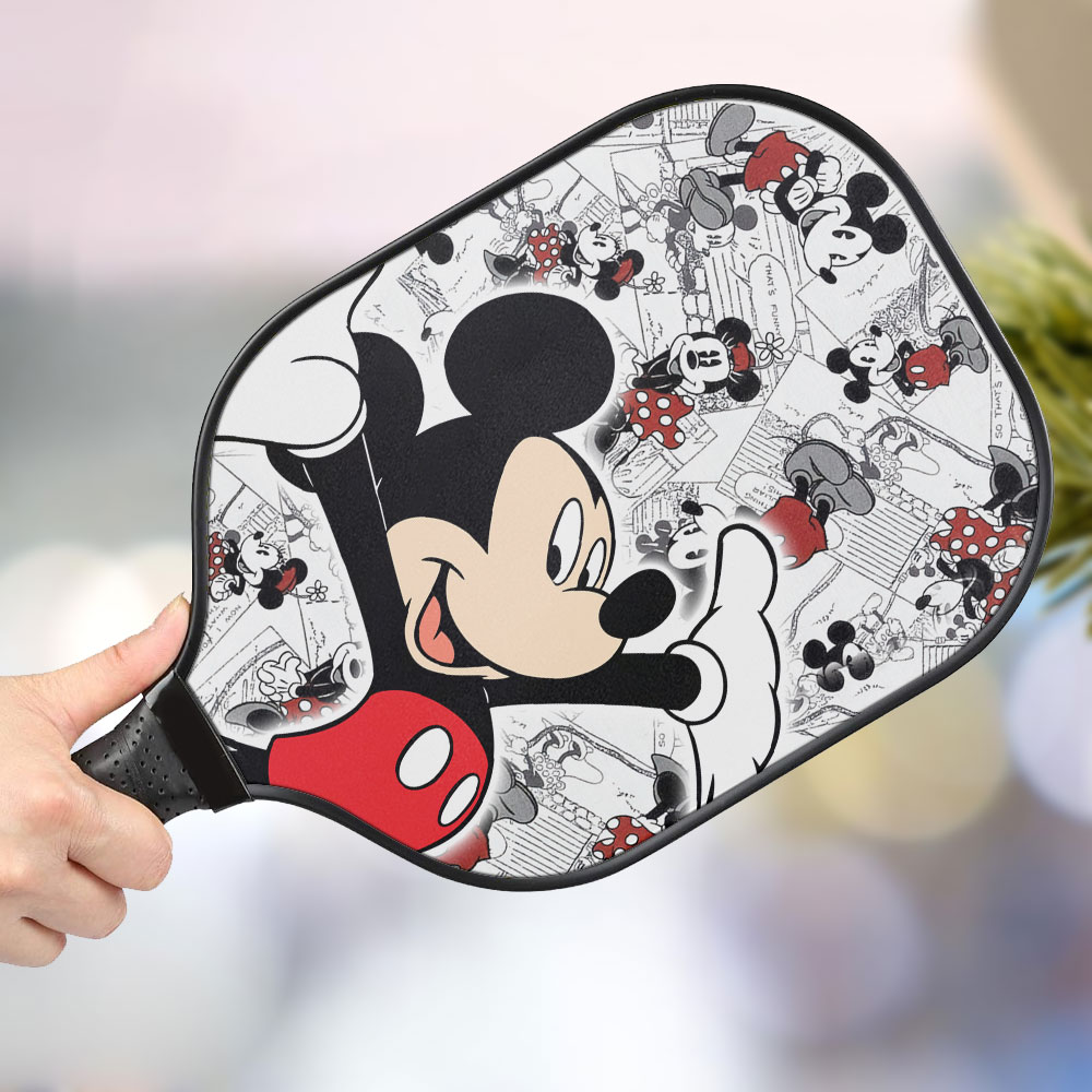 jwdazzle mickey mouse personalized pickleball paddle 2vgmk