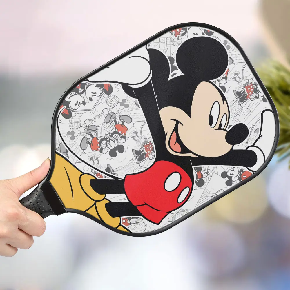 jwdazzle mickey mouse personalized pickleball paddle lduvt