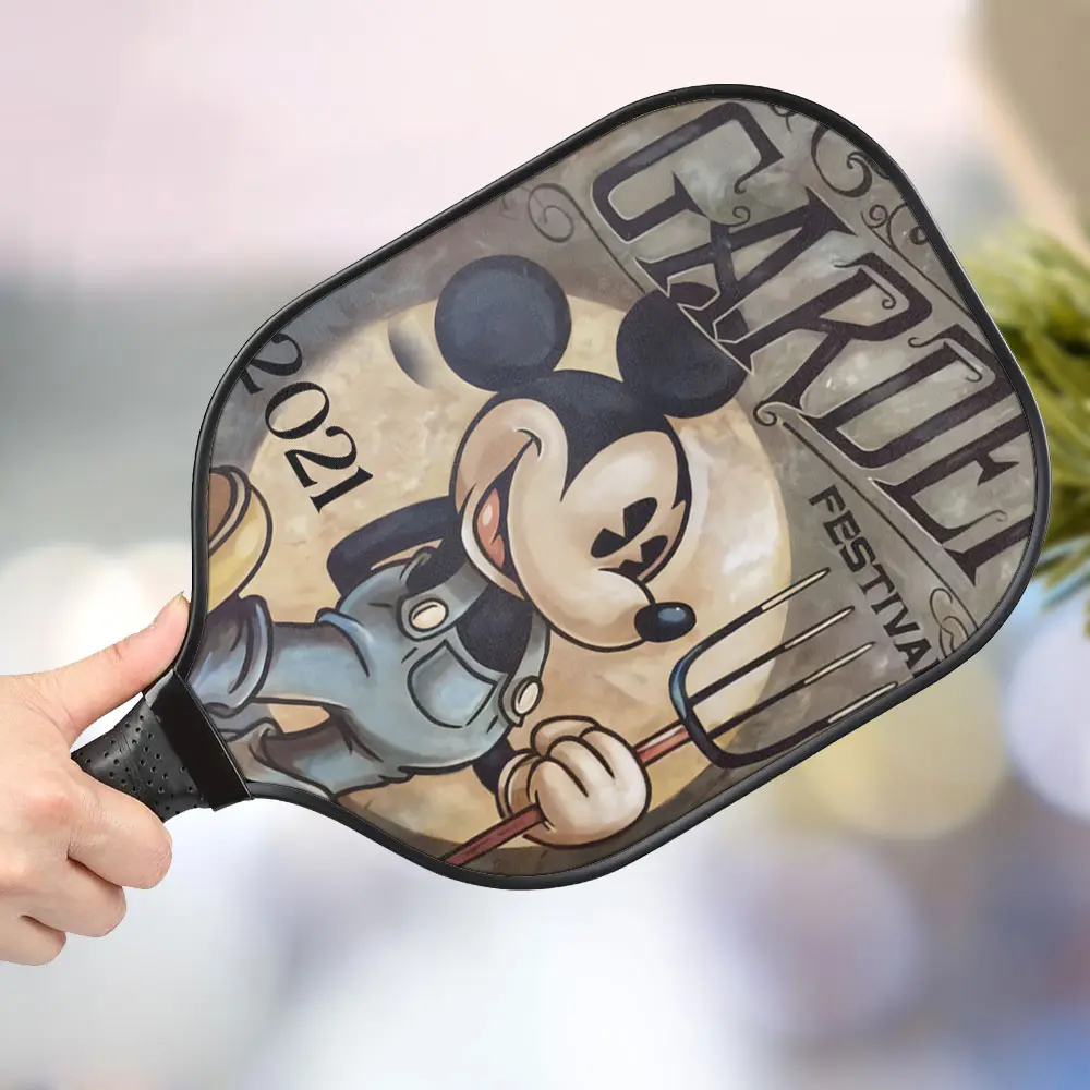 jwdazzle mickey mouse personalized pickleball paddle zha5i
