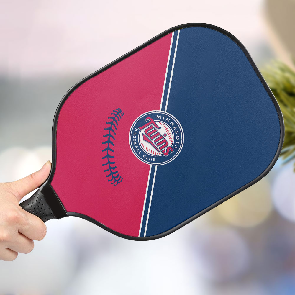 jwdazzle minnesota twins personalized pickleball paddle 6wdxp