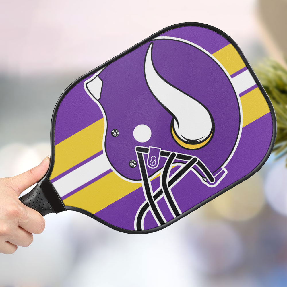 jwdazzle minnesota vikings personalized pickleball paddle 7wfpt