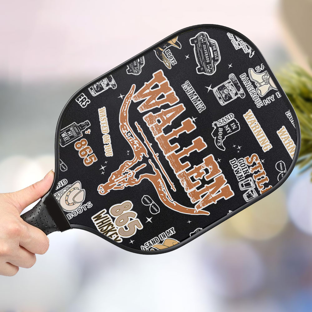 jwdazzle morgan wallen personalized pickleball paddle ll1an